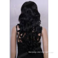 Hot Women's Black Wave costumes hair wig FF20